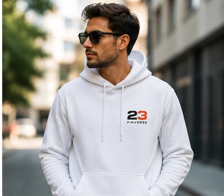 23 Finverse branded hoodies